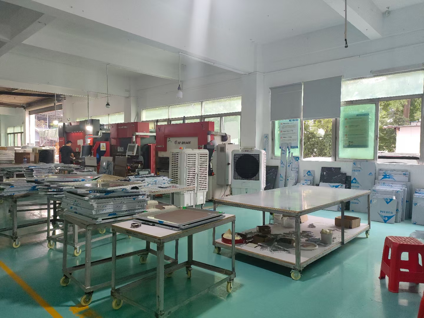 不銹鋼加櫥柜工廠房1